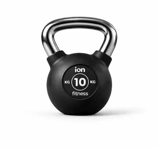Kettlebell revêtu de caoutchouc - 10kg