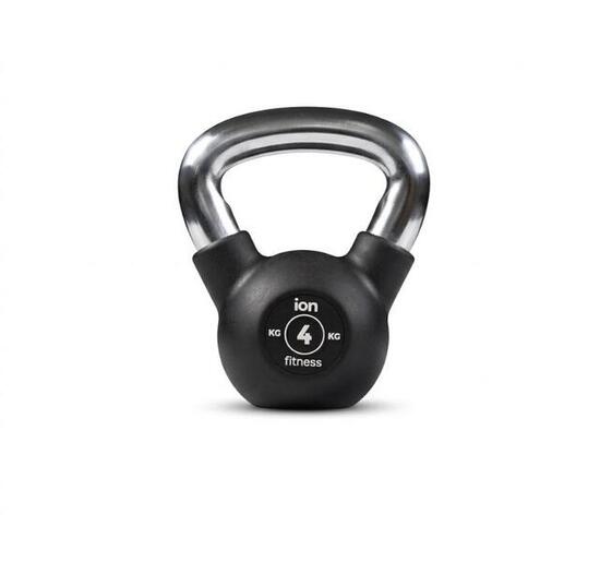 Kettlebell revêtu de caoutchouc - 4kg