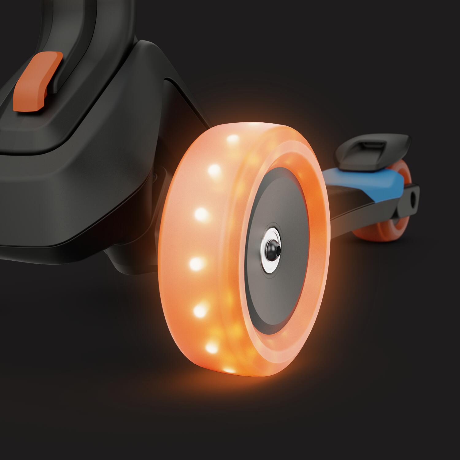 Trottinette pour Enfants, 2+ Ans, Pliable, LED-Deck, Nexo Bleu 7/7