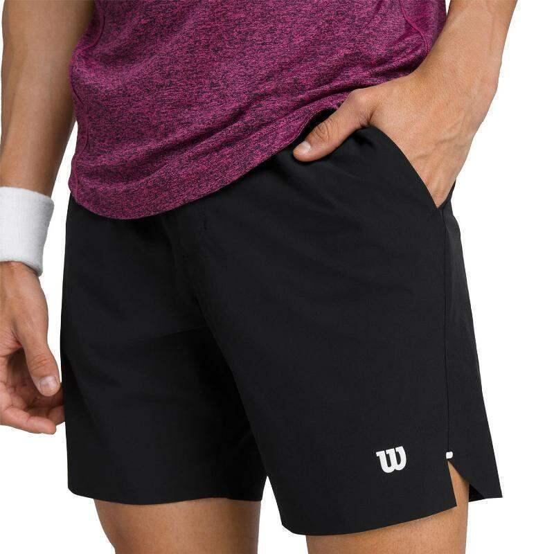 Pantaloncini Wilson Tournament V2 7'' Nero 2025 3/5