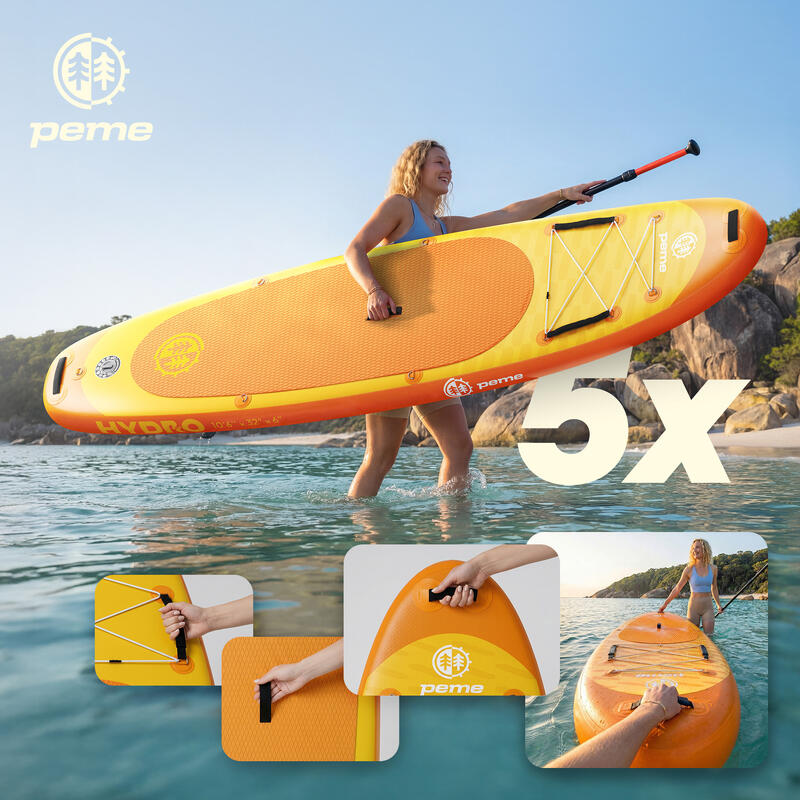 Set Placă SUP gonflabilă 11'6 350x81x15 cm all-round - pentru începători