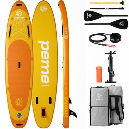 Pack Stand up paddle gonflable 11'6 350x81x15 cm - touring, stable, 2 personnes