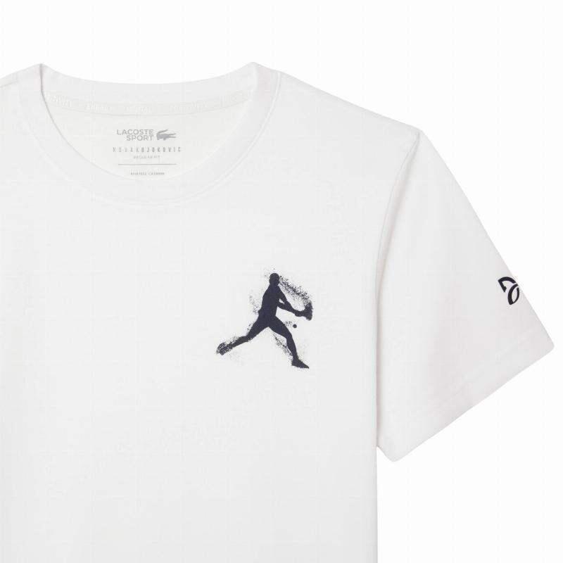 Camiseta Y Gorra Lacoste Djokovic Fan Pack 3/5