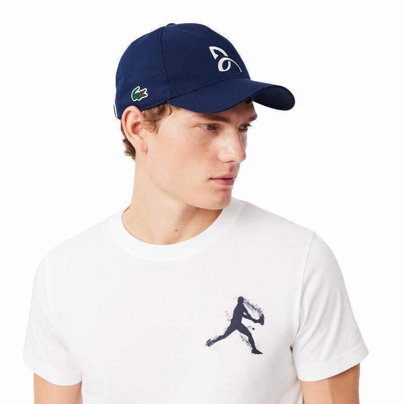 Camiseta Y Gorra Lacoste Djokovic Fan Pack 4/5