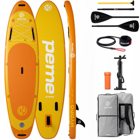 Pack Stand up paddle gonflable 10'6 320x81x15 cm - touring, stable, 2 personnes