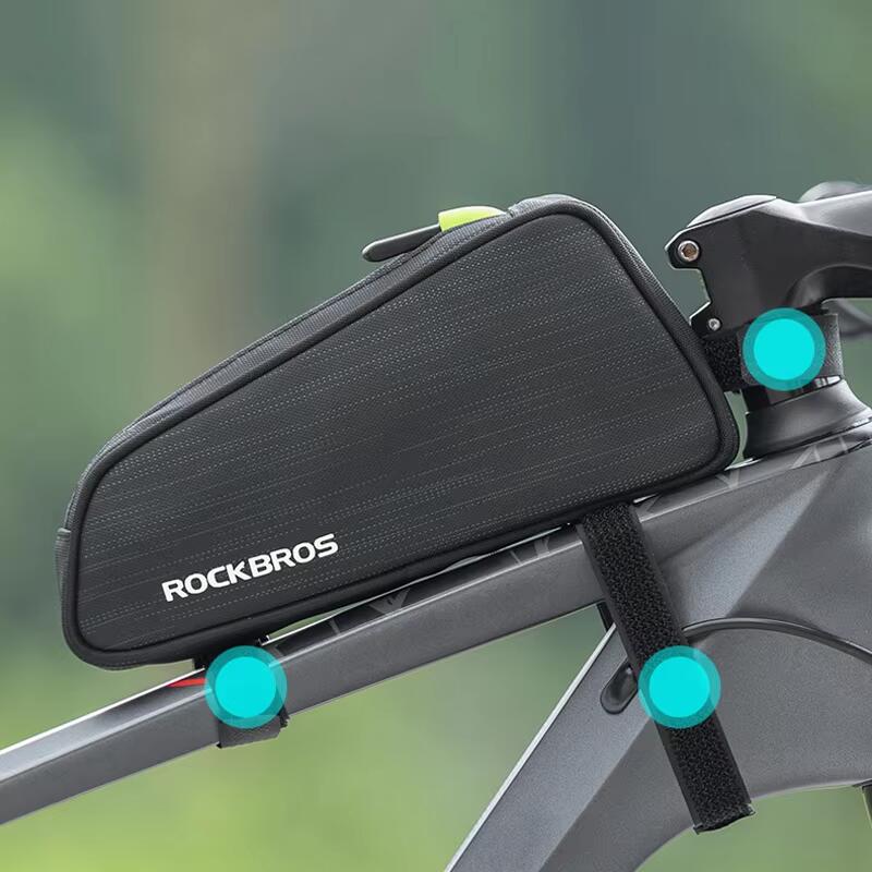 Sakwa, torba rowerowa  na ramę ROCKBROS (301800450001) wodoodporna 4/6