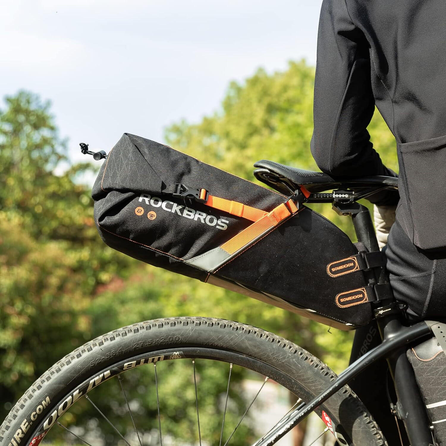 Sakwa, torba rowerowa pod siodełko (30130009001) ROCKBROS 10 litrów 4/5
