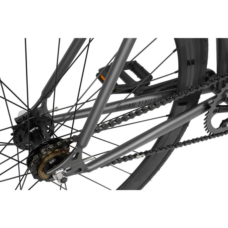 Original - Bicicletă fixie Hi-Ten oțel 28". Graphite