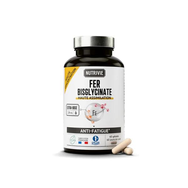 Fer Bisglycinate - 2mois - Haute Absorption – Énergie et Endurance Sportive 1/1