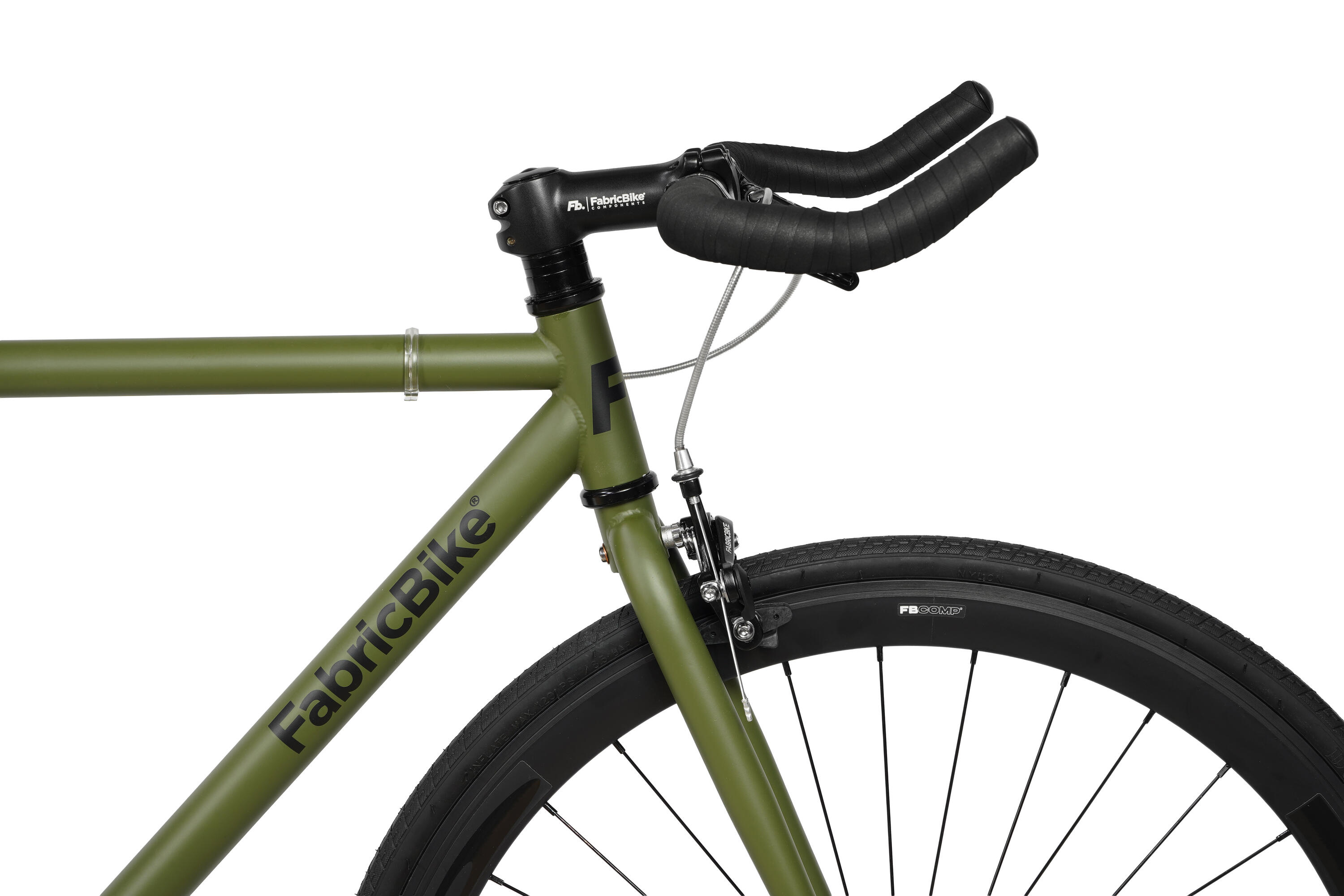 Vélo Fixie Original Hi-Ten Acier 28" - Cayman Green 6/7