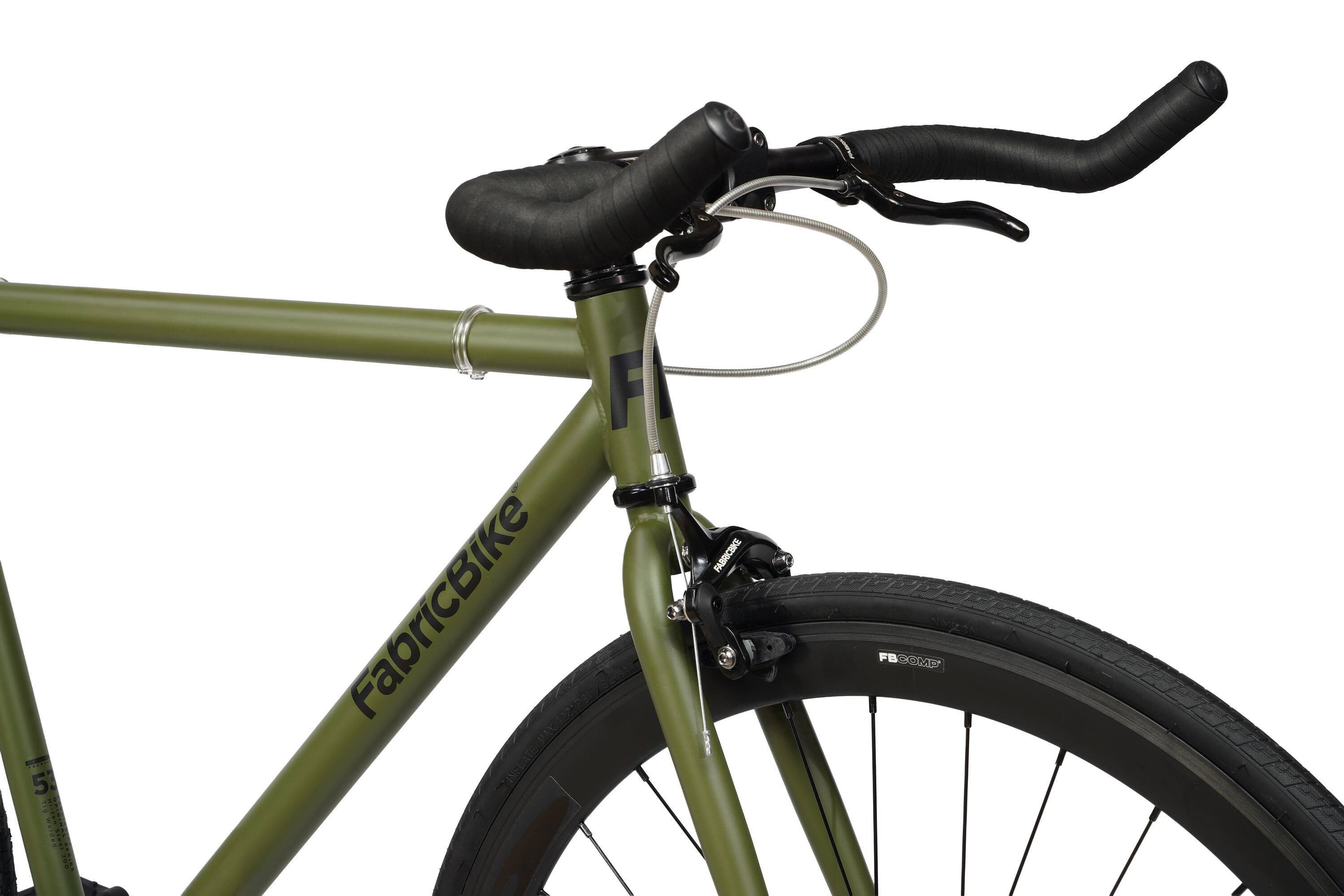 Vélo Fixie Original Hi-Ten Acier 28" - Cayman Green 3/7