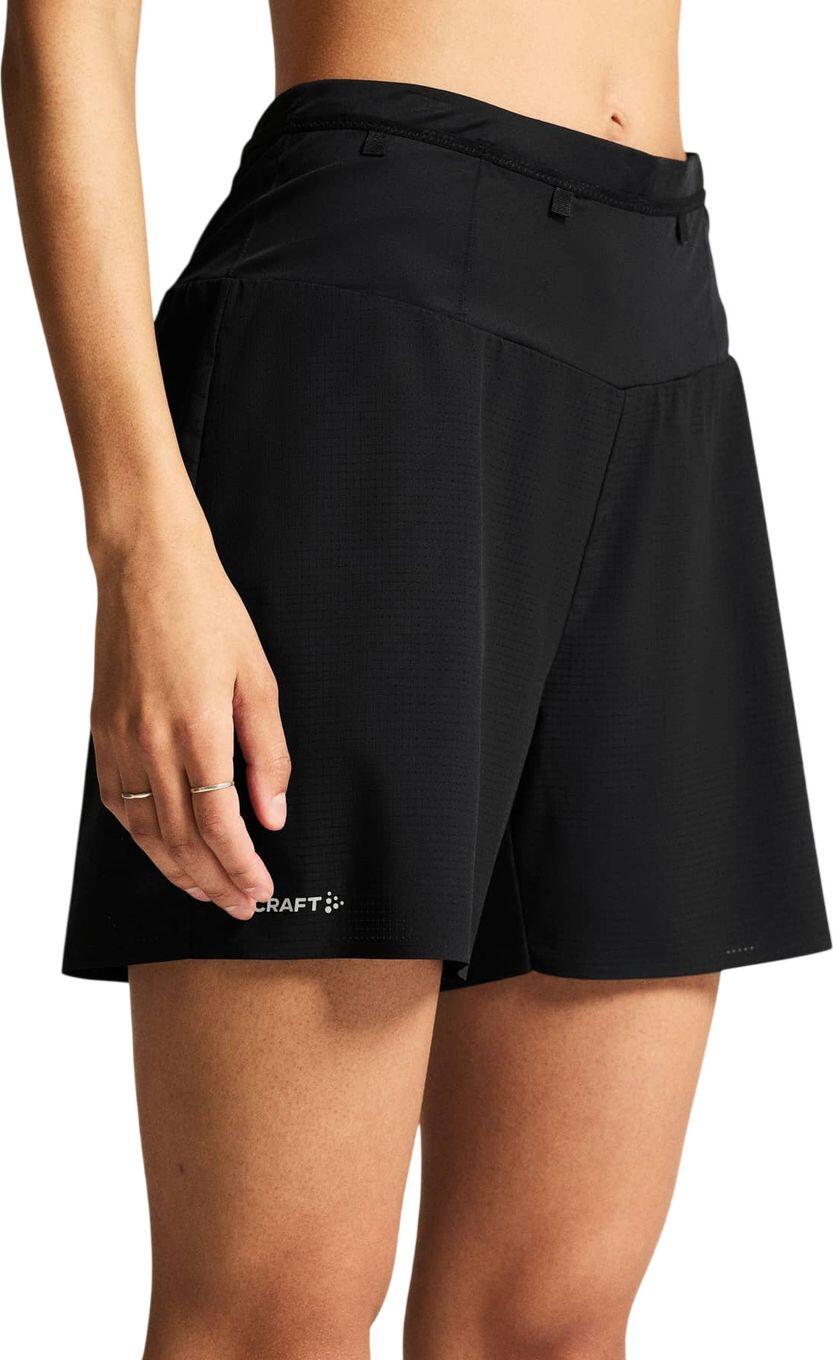 Pantaloncini Craft Pro Trail Nero Donna 2/5