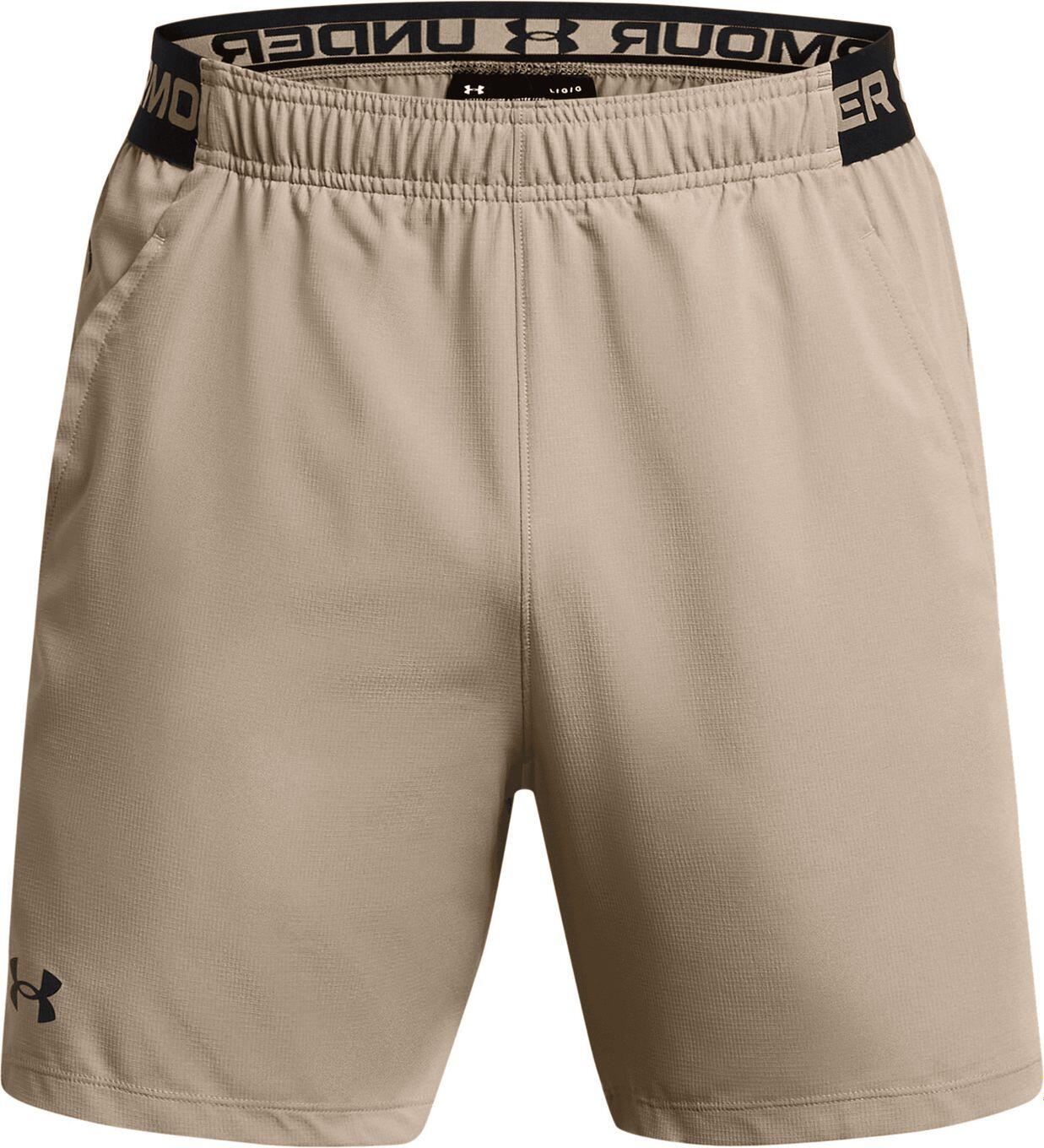 Heren Under Armour Vanish 6in Beige Korte Broek 5/6