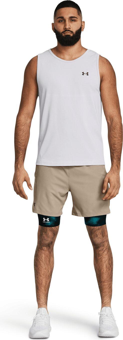 Heren Under Armour Vanish 6in Beige Korte Broek 4/6
