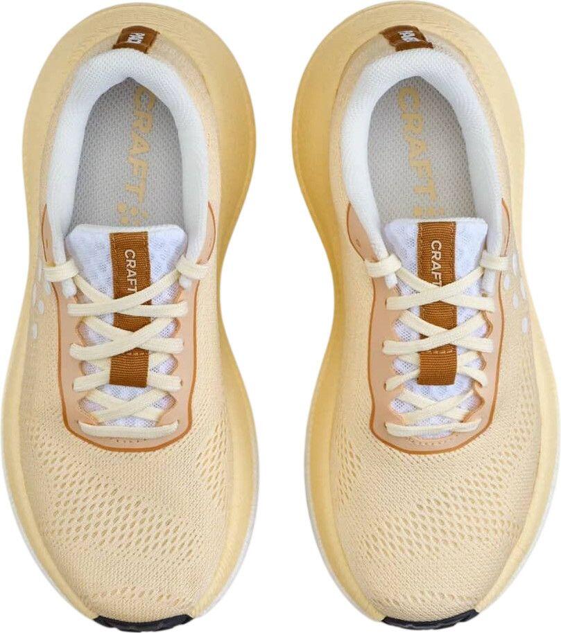 Craft Pacer 2 Beige hardloopschoenen voor dames 5/7