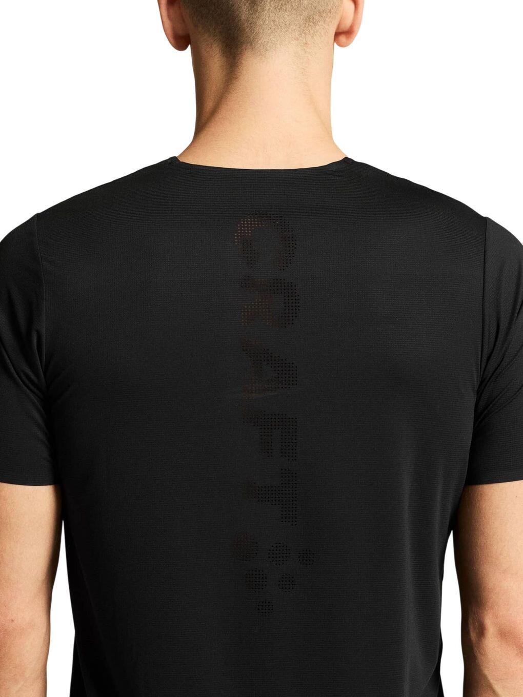 Maglia a maniche corte Craft Race Day nera da uomo 4/7
