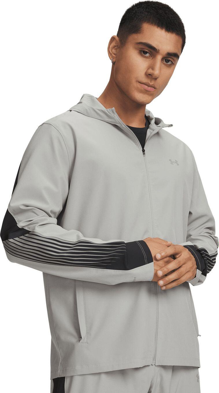 Under Armour Velociti Storm Jacke Grau/Schwarz Herren 1/3