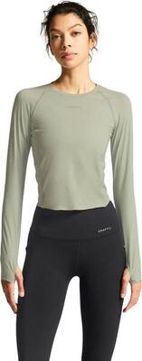 Craft hypervent langemouwen shirt grijs dames