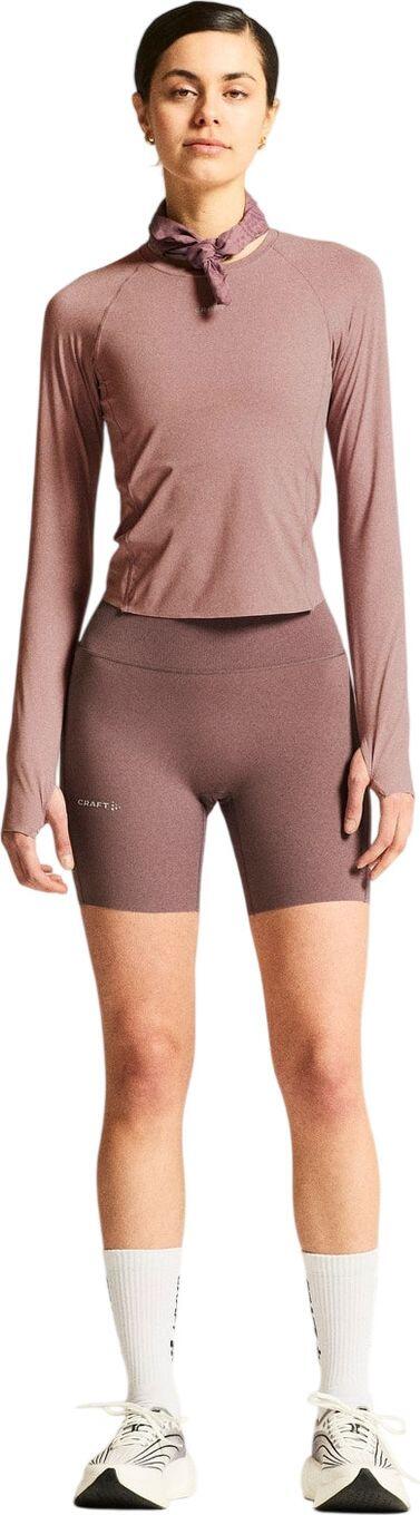 Camisola de manga comprida Craft Hypervent Violet para mulher 3/7