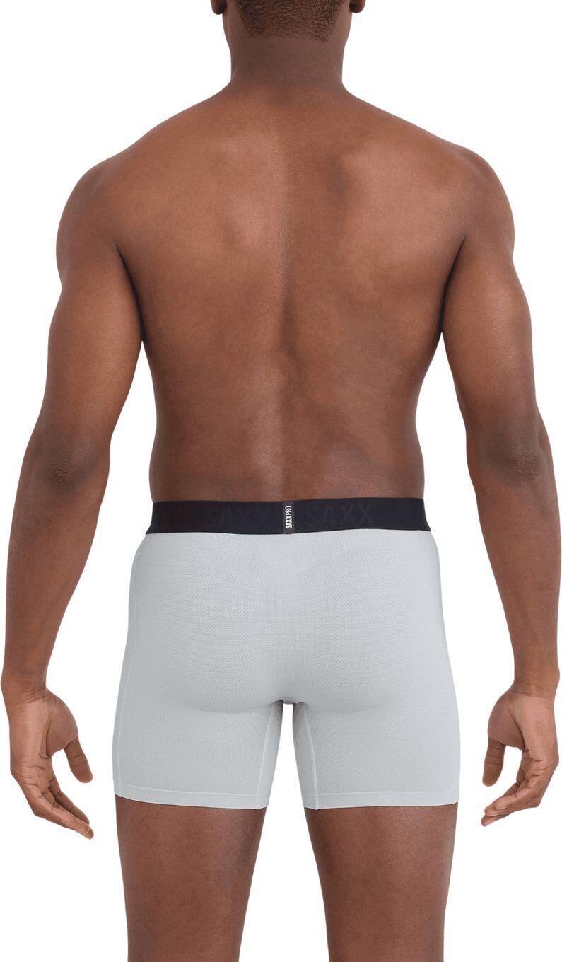 Saxx Smooth Flex Light Compression Boxershort Grijs Heren 3/4