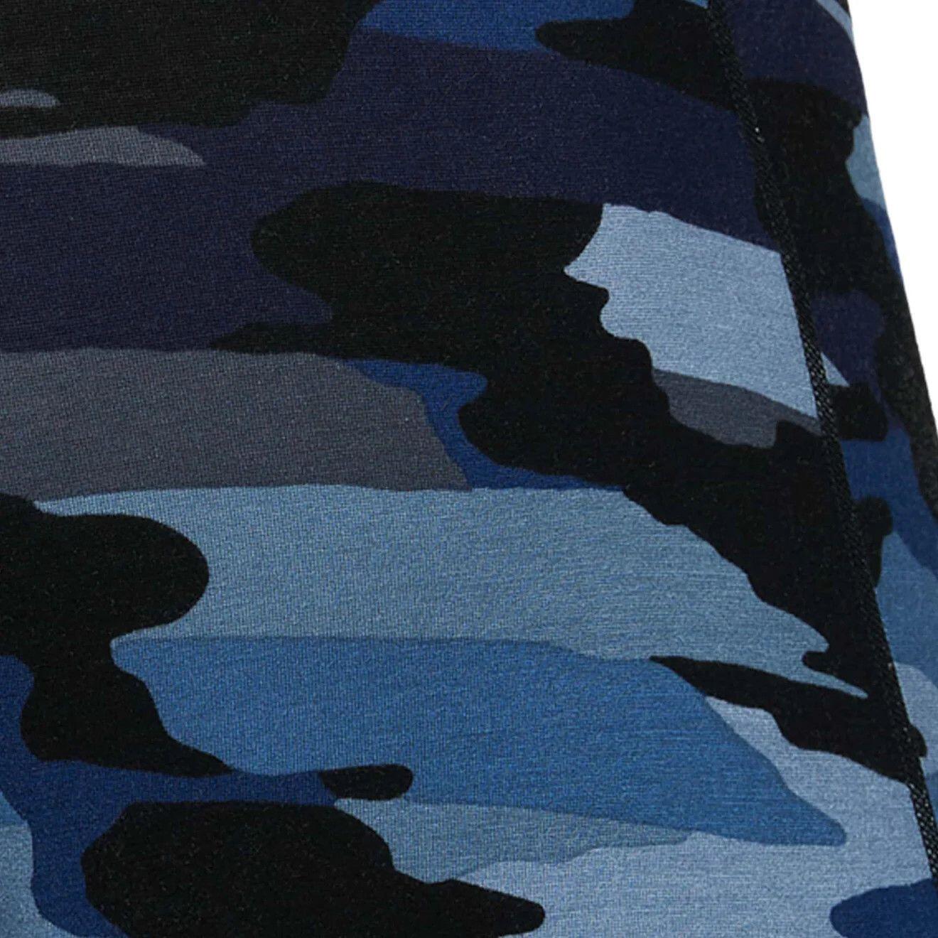 Boxer Saxx Vibe Xtra Camo Bleu Homme 4/4