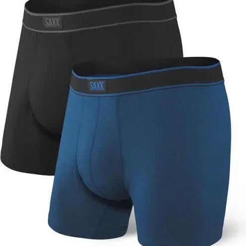 Boxers Pack of 2 Saxx Daytripper Black Blue