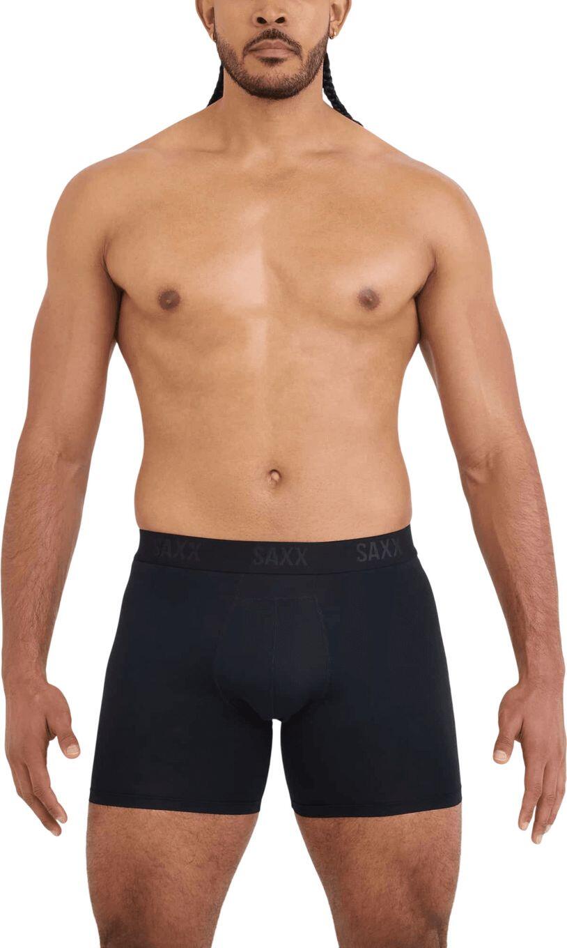 Boxer Saxx Smooth Flex Light Compression Preto Homem 2/4