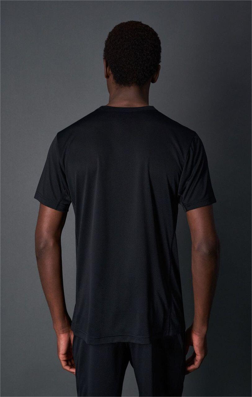 Champion Micro Mesh Short Sleeve Shirt Black 2/5