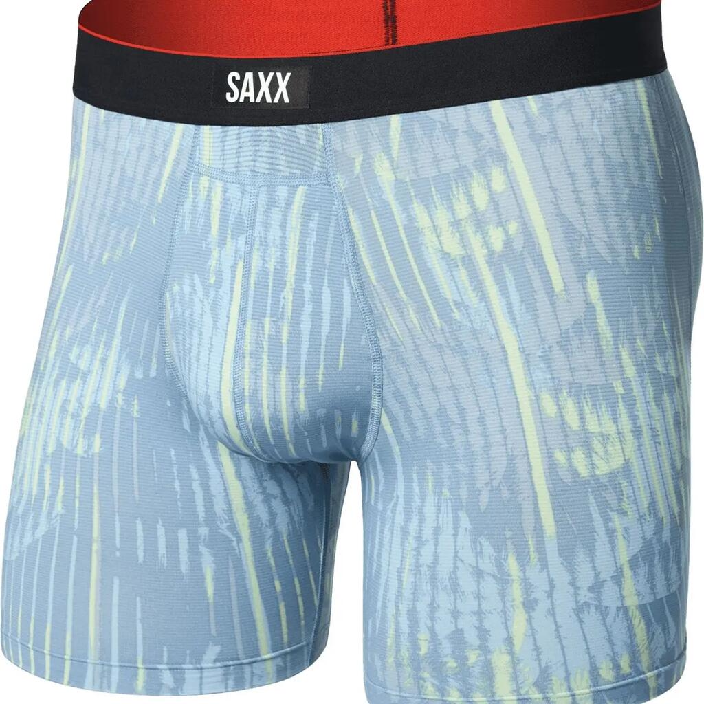 Saxx Multi-Sport Mesh Brief Fly Blue Men's Boxer Briefs