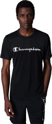 Champion micro mesh short sleeve shirt black