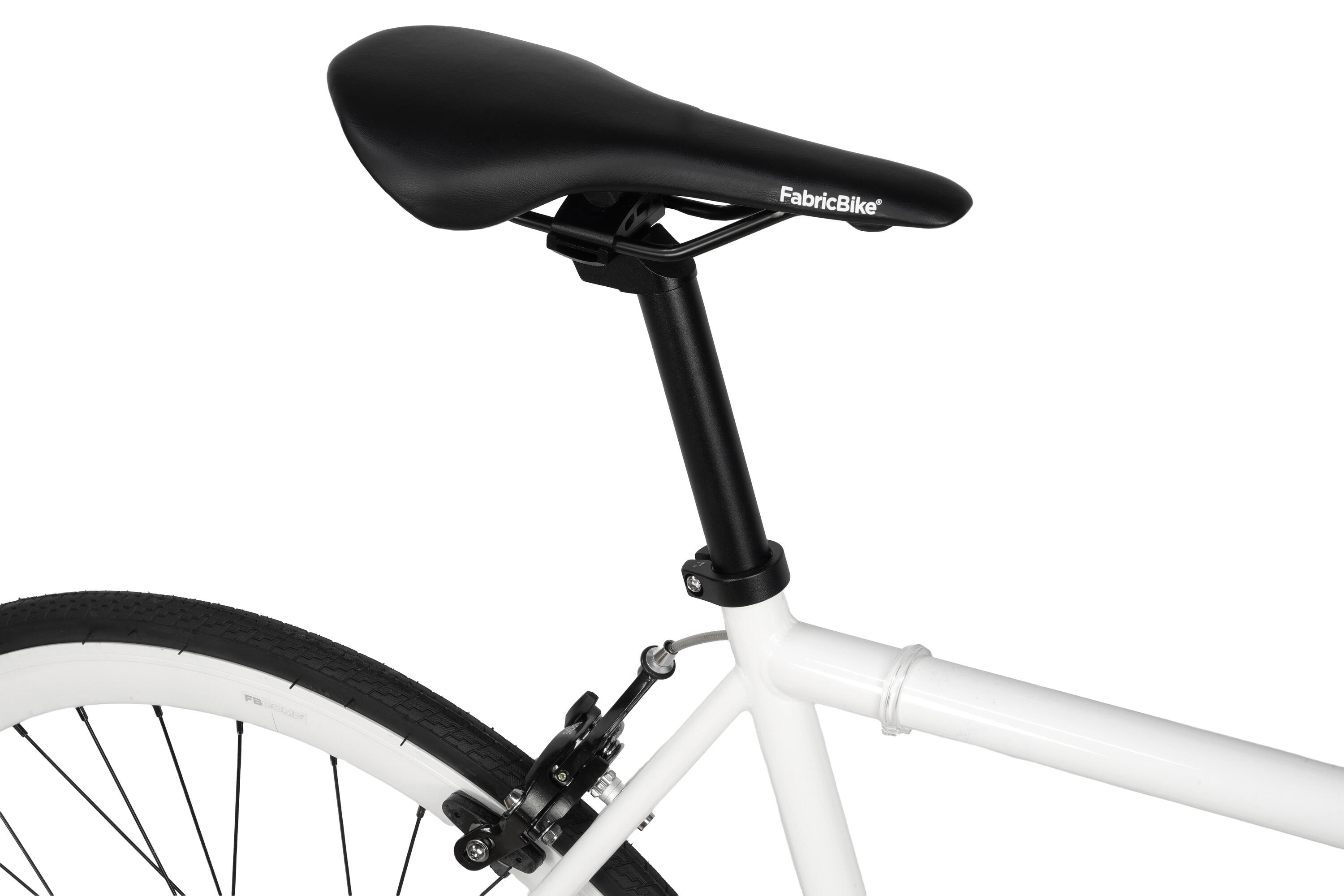 Vélo Fixie Original Hi-Ten Acier 28" -  Glossy White 6/7