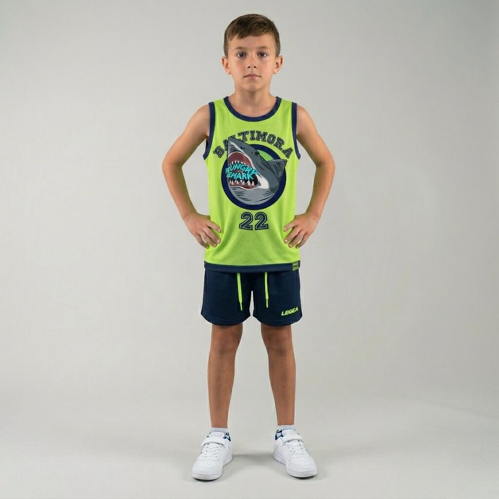 Men's Training Football Set Acid Green-Blue
