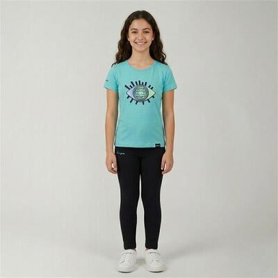 Completino da bambine con maniche corte e leggins Vetra