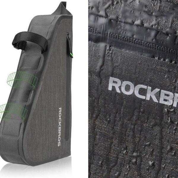 Torba rowerowa trójkątna pod ramę ROCKBROS AS-017 5L sakwa wodoodporna 3/7