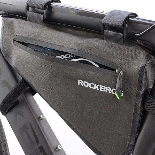 Torba rowerowa trójkątna pod ramę ROCKBROS AS-017 5L sakwa wodoodporna 7/7