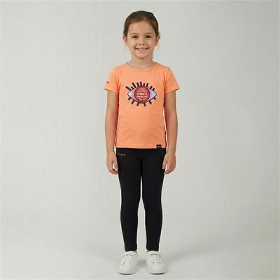 Completino da bambine con maniche corte e leggins Vetra