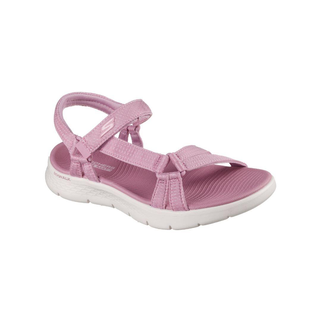 Sandales Skechers Modèle Go Walk Flex Sandal Couleur Rose 2/4