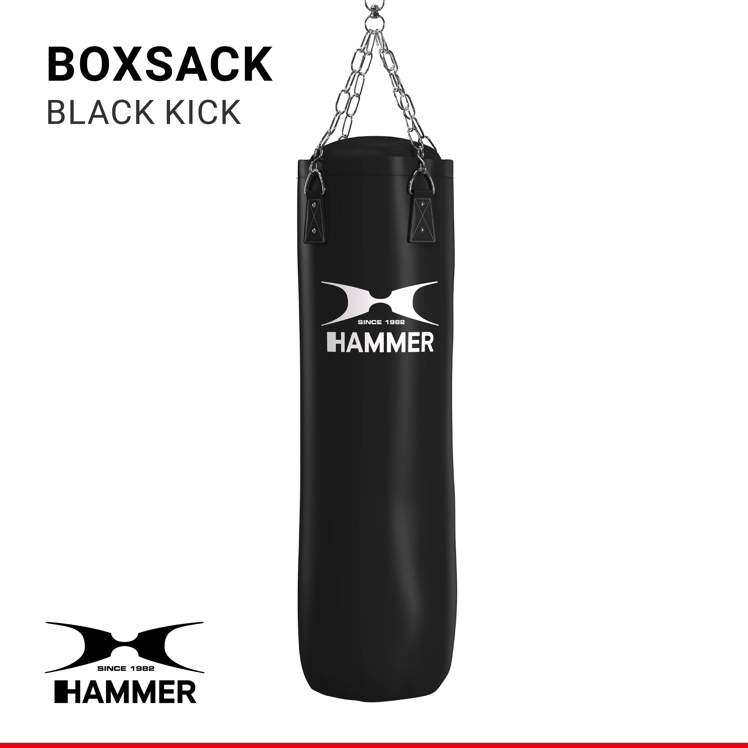 Saco de boxeo cuero sintético Hammer 2/7