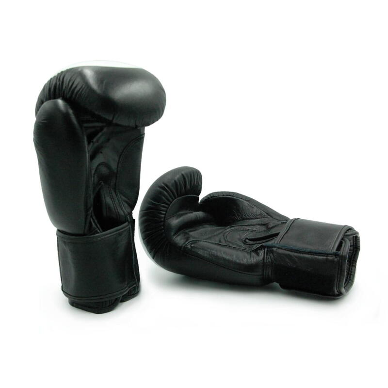 Rękawice bokserskie ze skóry naturalnej Standard Black