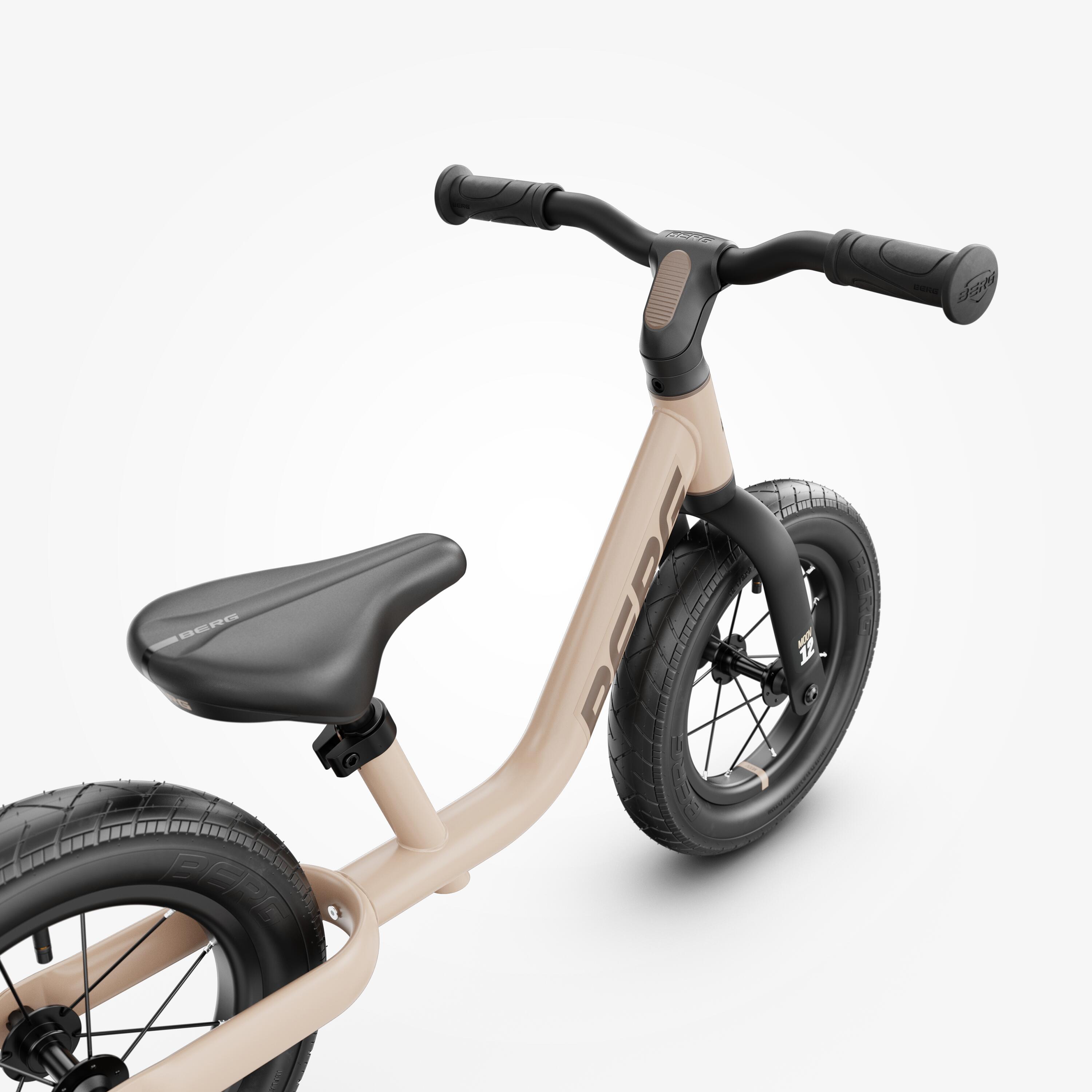 Bici senza Pedali per Bambini, 2,5+ Anni, MOOV 12 Beige Sabbia 6/7