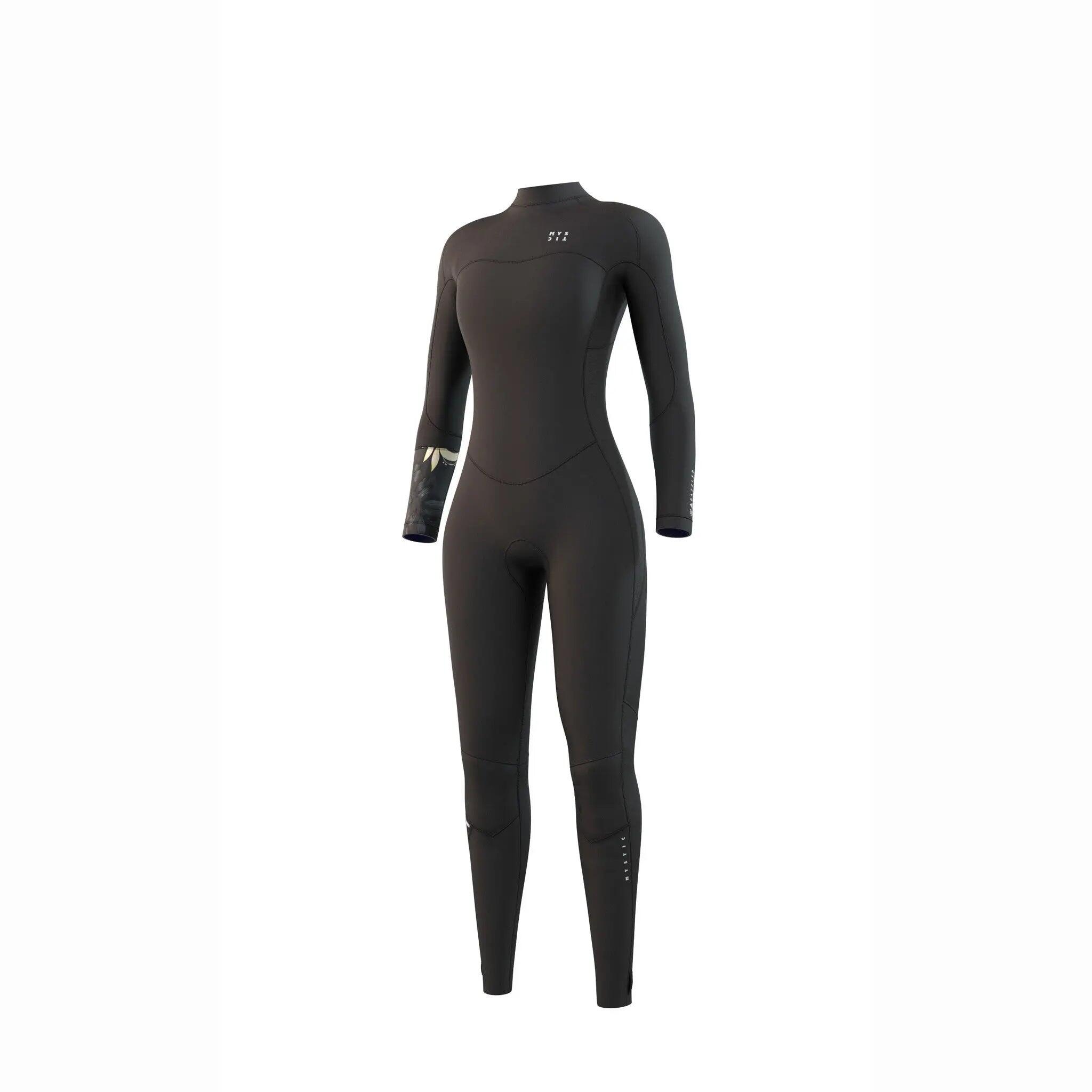 MYSTIC Wetsuit Dazzled 4/3 Backzip Zwart 5/7