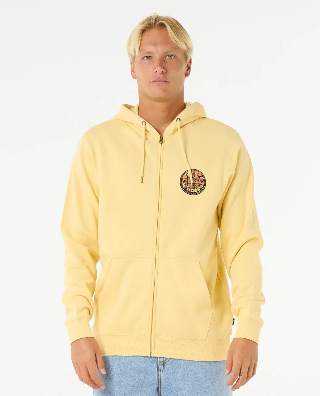 Rip Curl Wettie Passage Icon Zip Thru - Straw 6/7