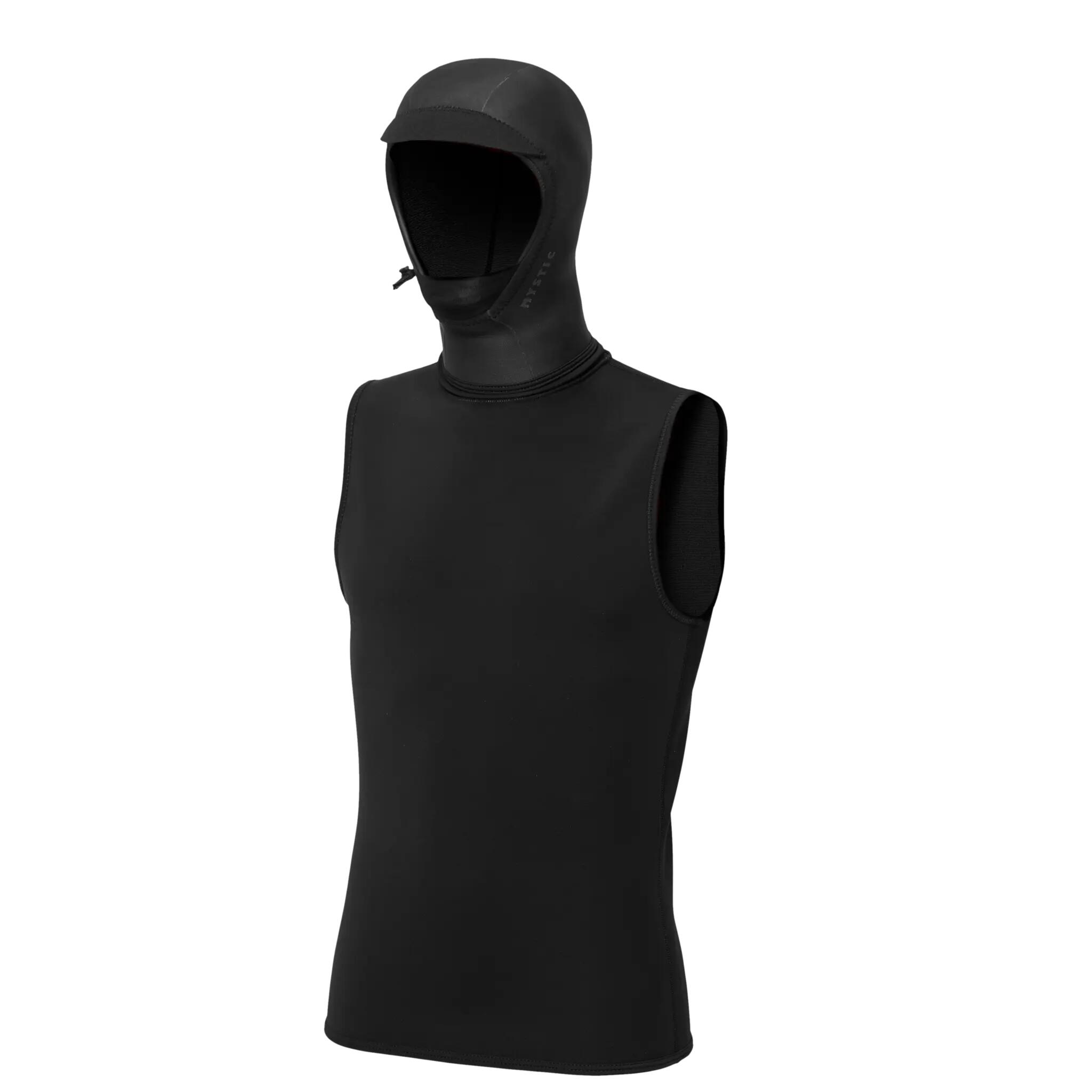 Mystic Neoprene Top W/Hood 3/2Mm 3/7