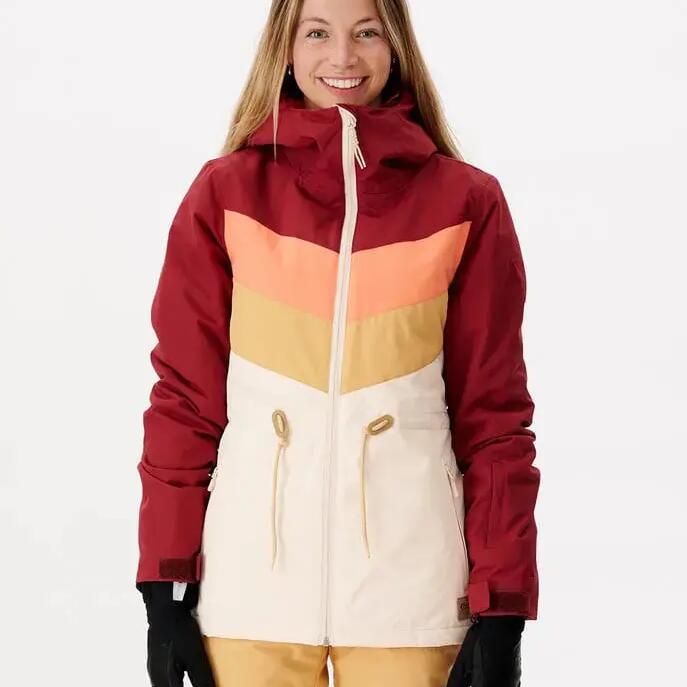 Rip Curl Rider Betty Jacket - Dark Red