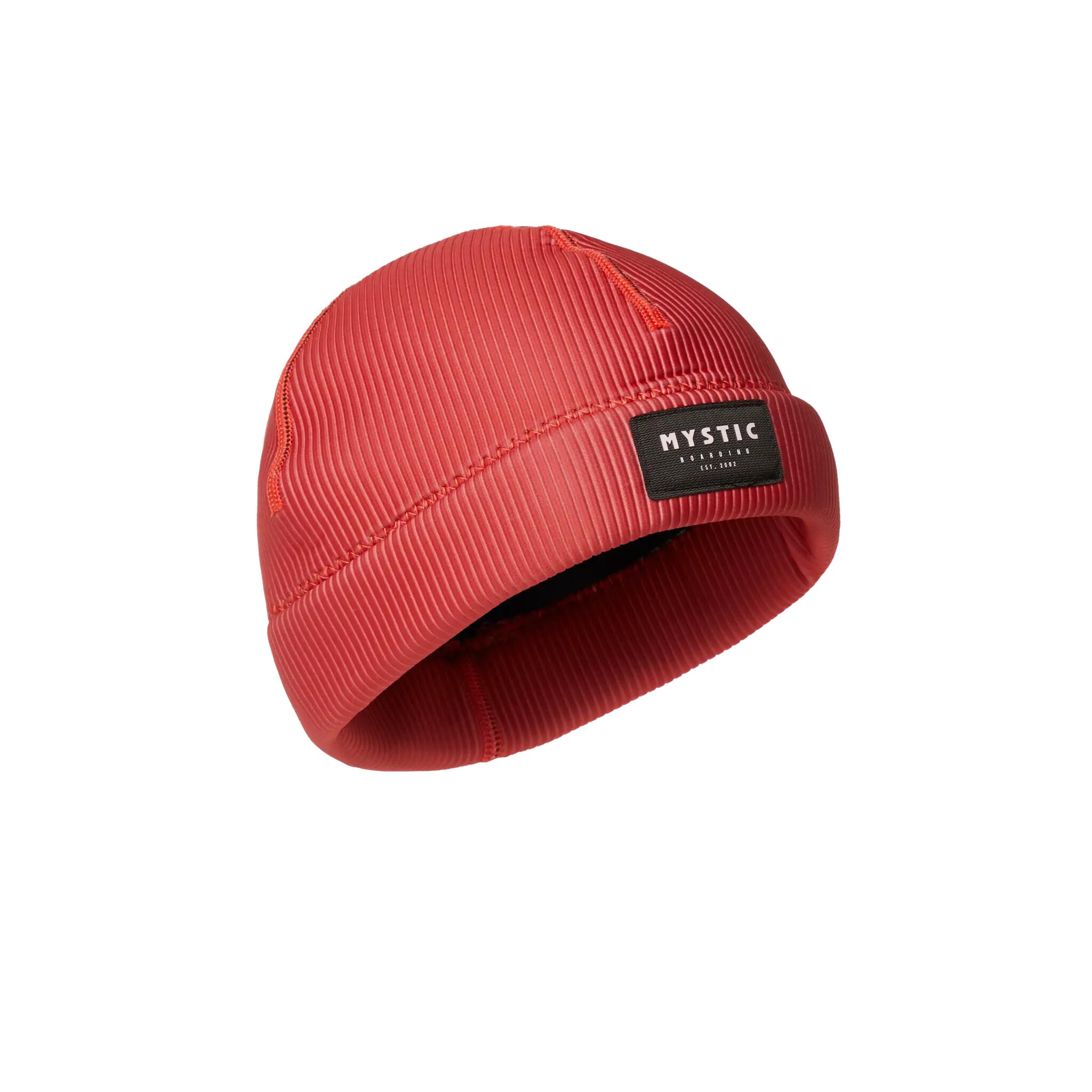2mm Bonnet En Néoprène - Rouge Classique 7/7
