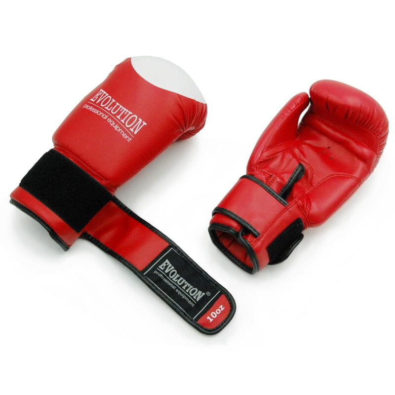 Rękawice bokserskie ze skóry naturalnej Standard Red