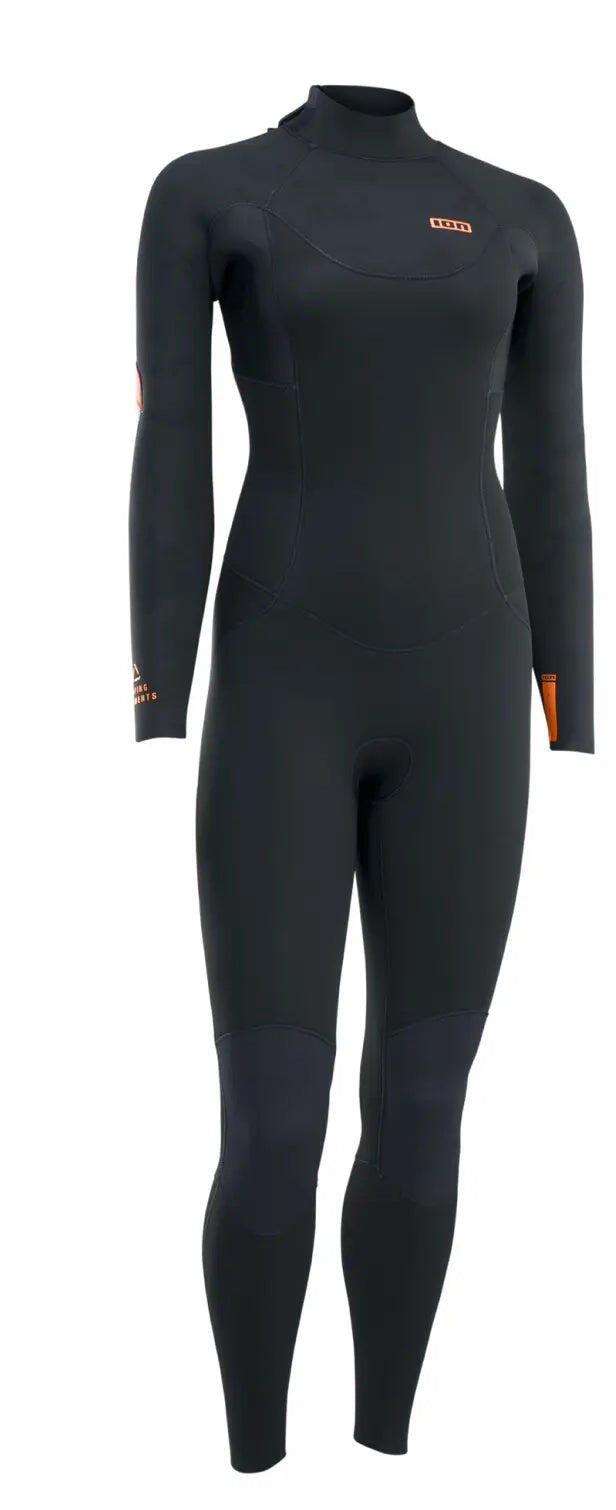 ION Wetsuit Element 5/4 Backzip Dames Zwart 4/7