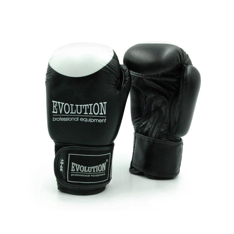 Rękawice bokserskie Evolution Professional Equipment Pro Black