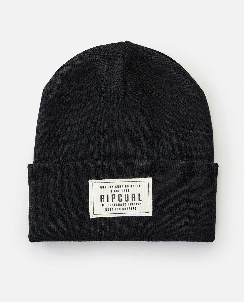 Rip Curl Premium Surf Tall Beanie - Black 4/7