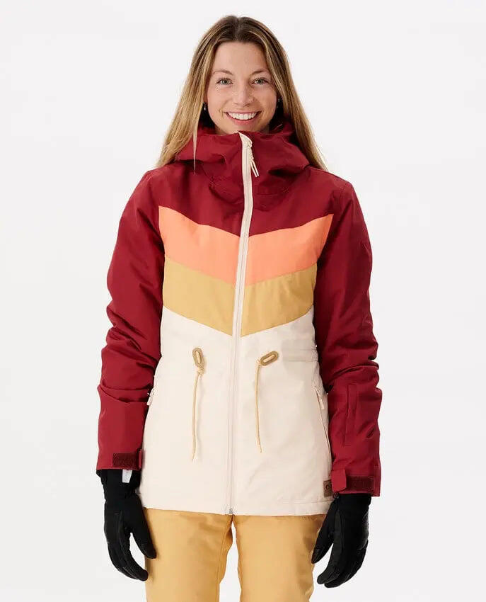 Rip Curl Rider Betty Jacket - Dark Red 7/7